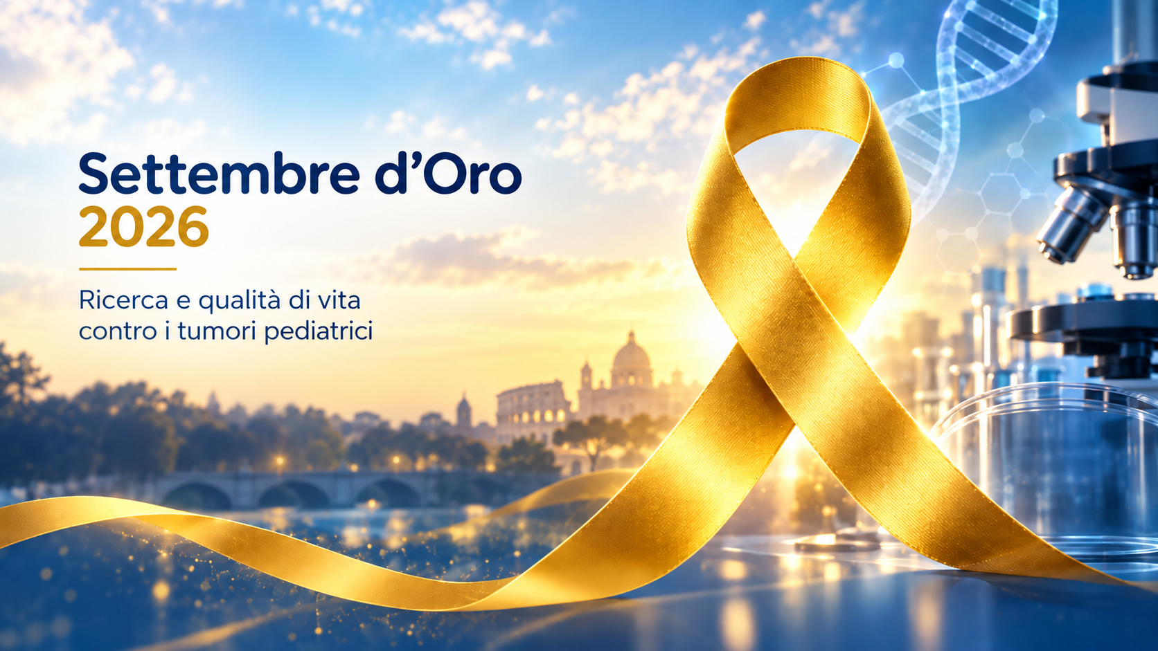 Settembre d’Oro 2026: ricerca, cure e qualità di vita al centro della sfida contro i tumori pediatrici
